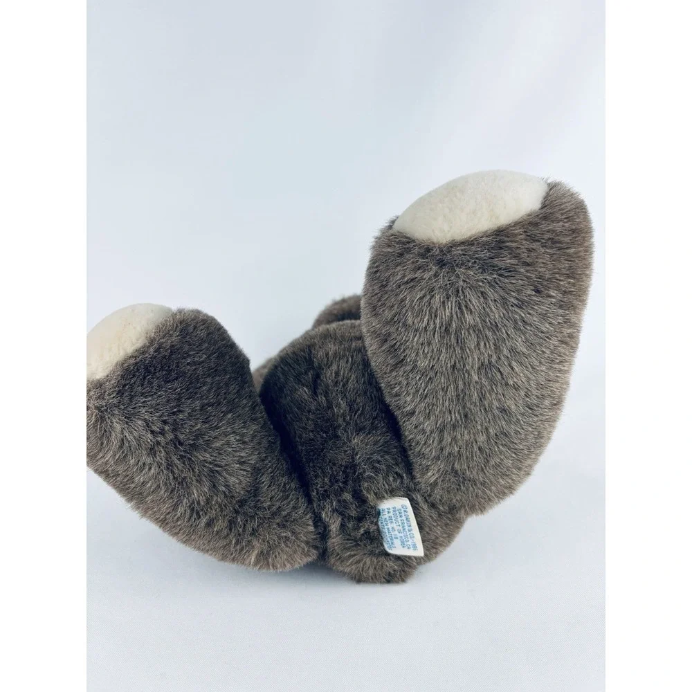 1986‎ Vintage Dakin Jointed Teddy Bear Brown Plush Furry Soft Stuffed Animal